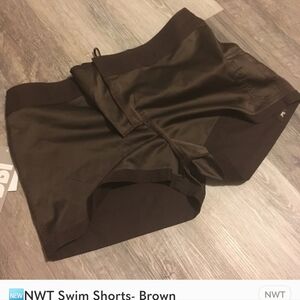 Swim Shorts- Brown